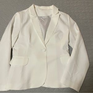 White Blazer NWOT